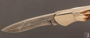   Couteau  2002 Annual Damast Collector's Knife #750 de Böker