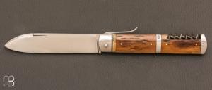  Couteau " Bon vivant "  palanquille fait main par Bastien Toubhans - Atelier Beau Merle