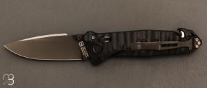 Couteau pliant C.A.C. S200 - Armée Française - PA6 FV noir