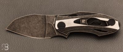 Couteau " DCPT-4 " Titanium par CKF Knives et Aleksey Konygin