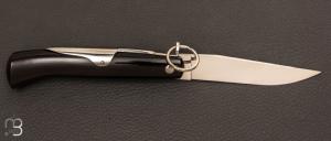 Couteau Chasseur 12 cm Buffle par J. Mongin