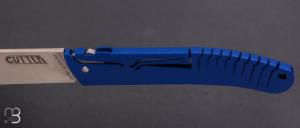 Couteau "Cutter" par Liérande - Bleu 14C28N