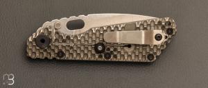   Couteau " Double Gunner Grip " par Mick Strider - S30V / Titane - G10