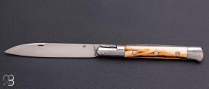   Couteau " Issoire " de collection par Jean-Pierre Suchéras - Ivoire de phacochère