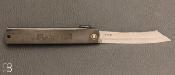 Couteau Japonais Higonokami gravé par Mali Irie Grande Vague
