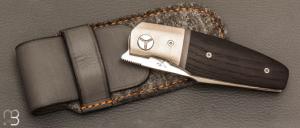   Couteau " Kaïlash " custom de Michel Grini - Morta stabilisé et Elmax