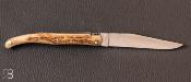 Couteau "Laguiole" 11 cm cerf sambar par David Ponson