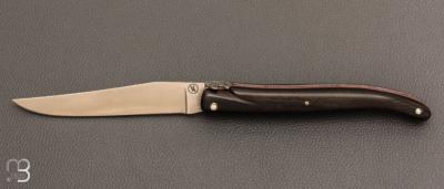    Couteau Laguiole Aigle " ébène par Vent d'Aubrac - Jean Michel Cayron