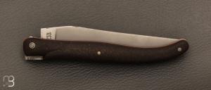   Couteau Laguiole Aubrac "Terre d'aubrac” stabilisée