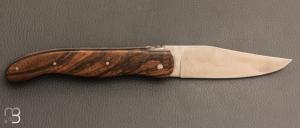 Couteau " Laguiole Chasse " par Le Fidèle - Noyer et 12C27