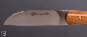     Couteau " Le Grenoblot "pliant par l'âme de la Fure - Olivier