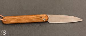  Couteau Le Montagnol par Savignac "Nouvelle version" - Chêne