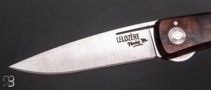 Couteau " LeLozère Randonnée  " par NM Coutellerie - Noyer