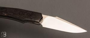    Couteau " Lultrafort Poker " de Rémi Lavialle - Ébène et RWL34 