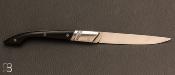 Couteau "Lyonnais" 13 cm ébène du Mozambique de Robert Beillonnet