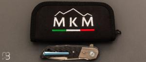  Couteau MKM Clap fibre de carbone et titane design de Bob Terzuola par MKM