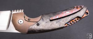    Couteau " Maximus " custom par Thierry Savidan - Fatcarbon®