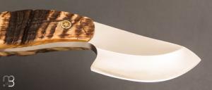   Couteau " Mini skinner " par Pete Forthofer - Corne de bélier