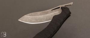 Couteau  "  Ness Wolf " pliant par Opus Knives - N690 et G10 toxifié