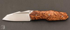    Couteau " Noblat V3 " custom de Gal Chevalier - Bouleau de Carlie