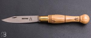 Couteau Nontron n°22 buis boule