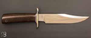  Couteau " Nordic Knives Dealer Special / Special Bowie " par Randall - Micarta Finger Grips