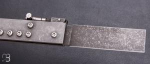   Couteau " O² à palanquille " par Nicolas Couderc - Acier inoxydable et RWL-34