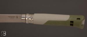  Couteau  Opinel N°08 Horizon - Kaki - Lame inoxydable