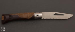   Couteau Opinel Néo7 Alpine "Opiflex®" - Brun noir et lame acier inoxydable