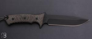   Couteau "Pacific Clip Point Black" de Chris Reeve - CPM S4V