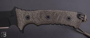   Couteau "Pacific Clip Point Black" de Chris Reeve - CPM S4V
