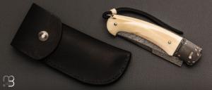    Couteau " Persian " par Philippe Lemonnier - Lame damas de Gabriel Berthelemy