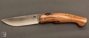 Couteau de poche Pi�montais par Mickael Moing - Ch�ne et 100c6