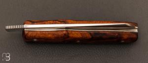   Couteau de poche Piémontais de Richard Ciachera - Bois de fer & XC75