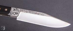   Couteau " Alpin " de Martin Mougeot Bohers - Corne de buffle et C130