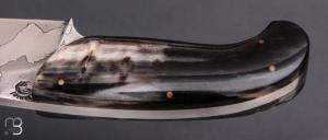 Couteau " Skinner " droit par Daniel Vally