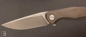   Couteau " Stellar " par Shirogorov - Titane et M390