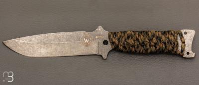  Couteau " TARASCO " Edition Limitée 20 ans de Wildsteer - X46Cr13 et paracorde