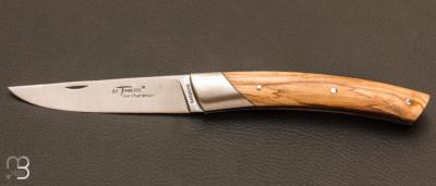 Couteau Le Thiers Compagnon olivier lame XC75 par Chambriard
