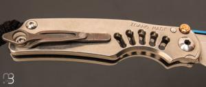 Couteau "  Ti-Lock  " de Chris Reeve - Titanium et CPM-S35V