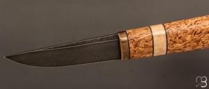   Couteau " Viking fixe " style Puukko des Forges d'Haraldr