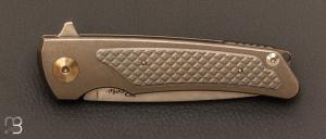    Couteau " Wave " Titane et M390 par Reate Knives