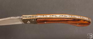 Couteau   "  Sionvillois " Piémontais  de Sylvain Petit - Les Couteaux du Mitou