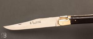 Couteau de collection Laguiole géant  25 CM Ébène par Rossignol
