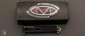  Couteau  papillon d'entrainement Microtech - Tachyon III Trainer Apocalyptic Standard - 174-10AP