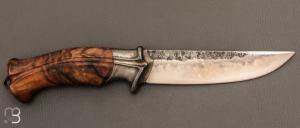    Couteau " The Hunter "  fixe par Roman Stoklasa - W2 et Noyer