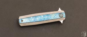   Dague pliante custom " PIC " de Jean Baptiste Leveque 