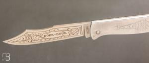 Couteau Douk-Douk chromé GM par Cognet - Acier inoxydable