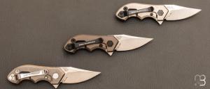 Lot de 3 Couteaux " ZT0022 " de Zéro Tolerance - Design by Tim Galyean