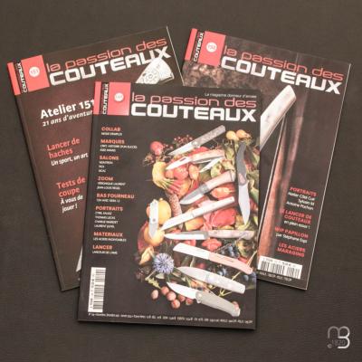 Magazines de couteaux
